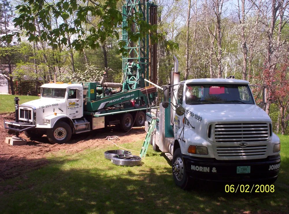 Slide of Morin And Johnson Well Drilling & Pump