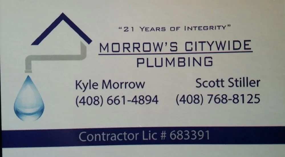Slide of Morrow's Citywide Plumbing