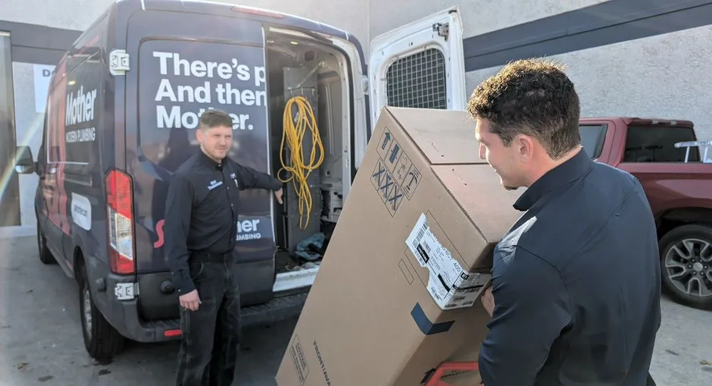 Slide of Mother Modern Plumbing