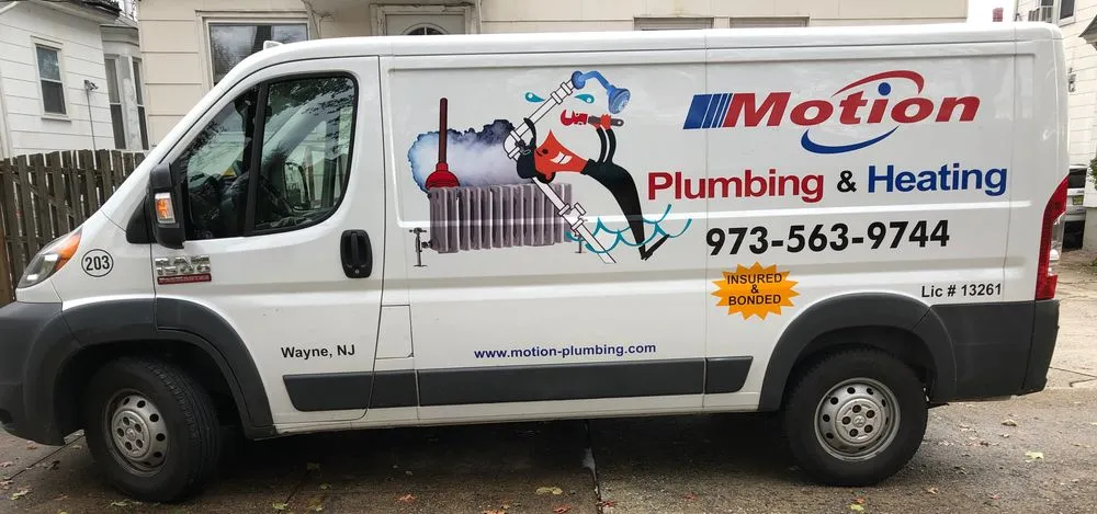 Slide of Motion Plumbing Heating Air Conditioning