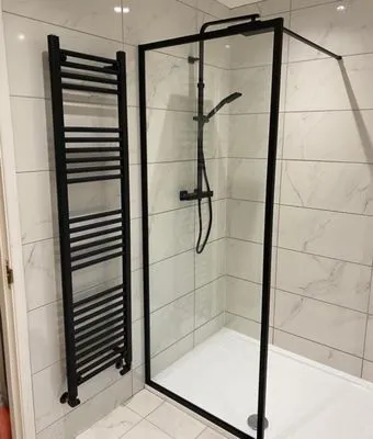 Motor Row Plumbing Service Logo