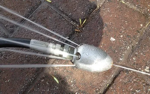 Slide of Mountain Drain Jetting