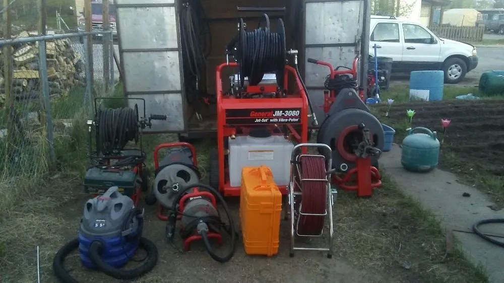 Slide of Mountain Magic Drain Cleaning