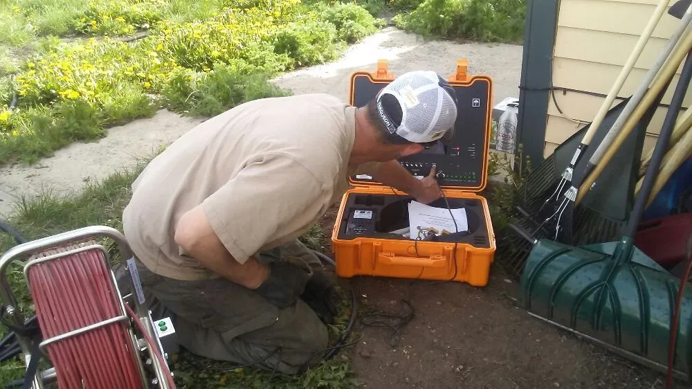 Slide of Mountain Magic Drain Cleaning