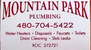Slide of Mountain Park Plumbing