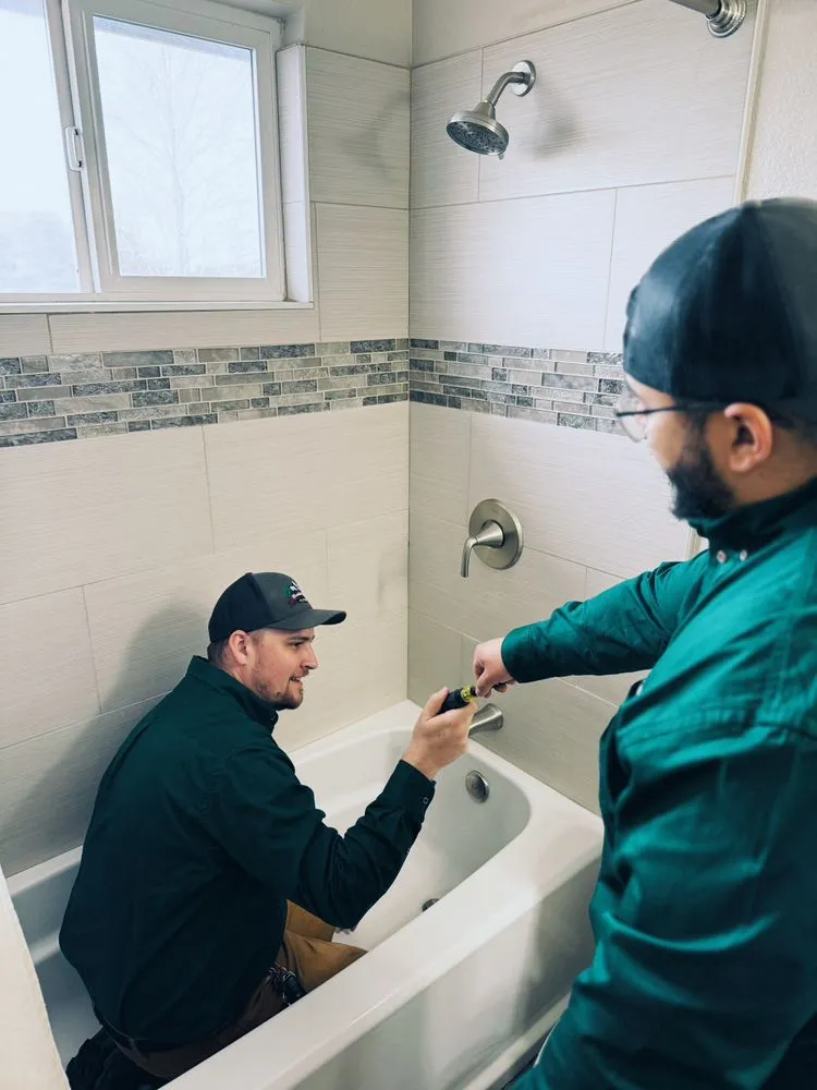 Slide of Mountain Range Plumbing