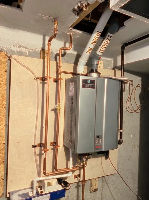 Slide of MP Plumbing and Heating