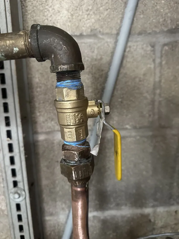 Slide of MP plumbing services