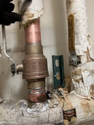 MP plumbing services Logo