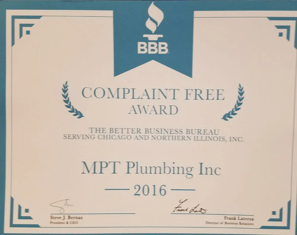 Emergency plumbing repair in Lake in the Hills, IL by MPT Plumbing