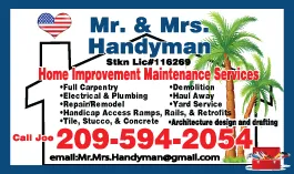 Slide of Mr. & Mrs. Handyman