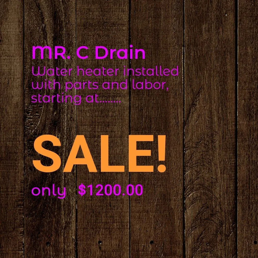 Slide of Mr Clogged Drain