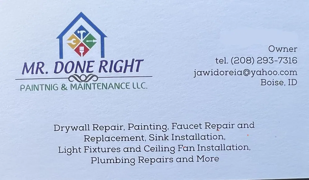 Slide of Mr Done Right Painting & Maintenance