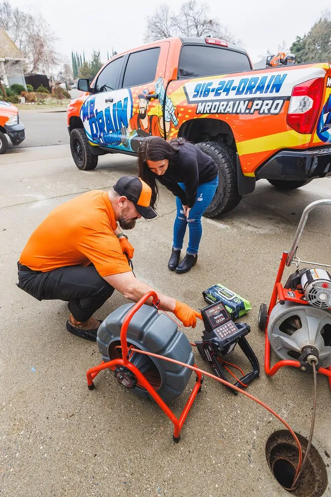 Slide of Mr Drain Plumbing