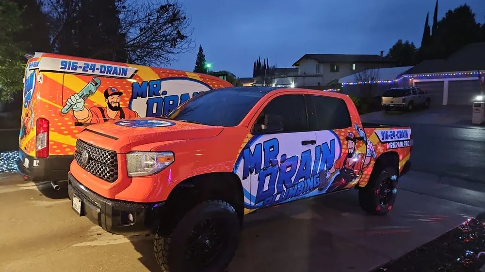 Slide of Mr Drain Plumbing