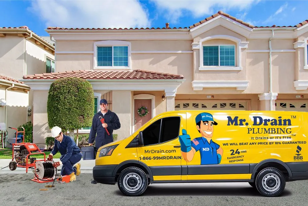 Slide of Mr. Drain Plumbing