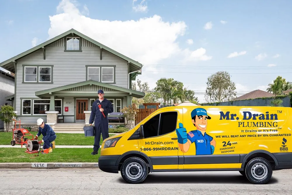 Slide of Mr. Drain Plumbing