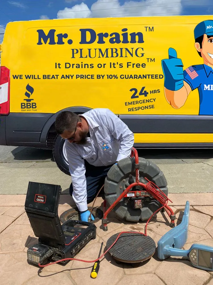 Slide of Mr. Drain Plumbing