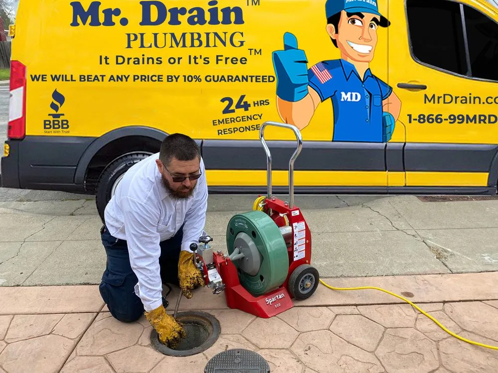 Slide of Mr. Drain Plumbing