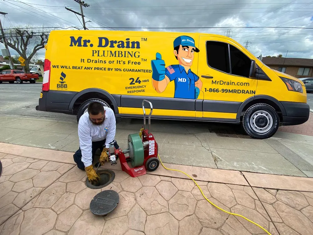 Slide of Mr. Drain Plumbing