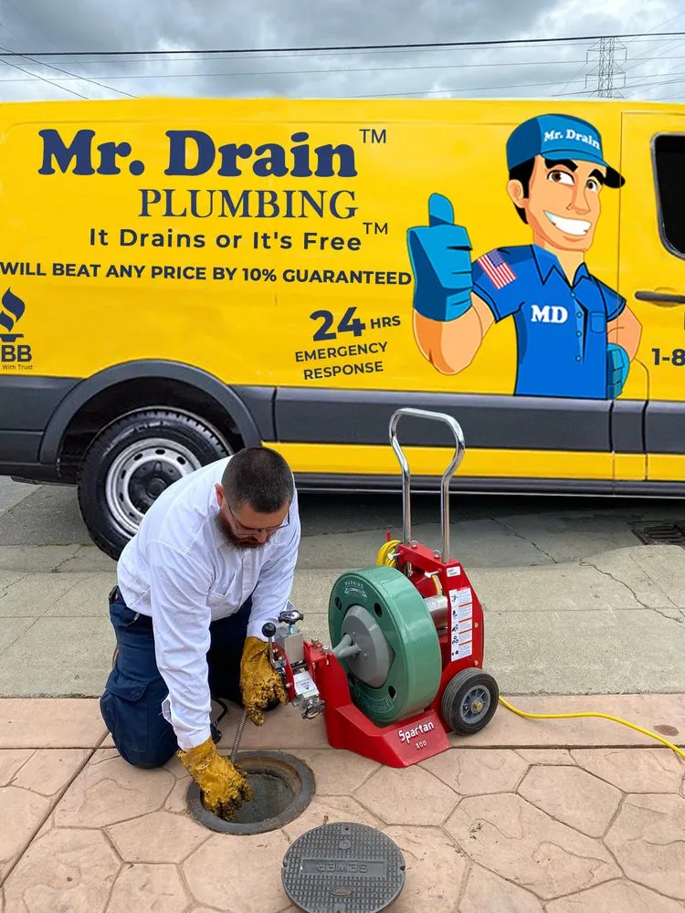 Slide of Mr. Drain Plumbing