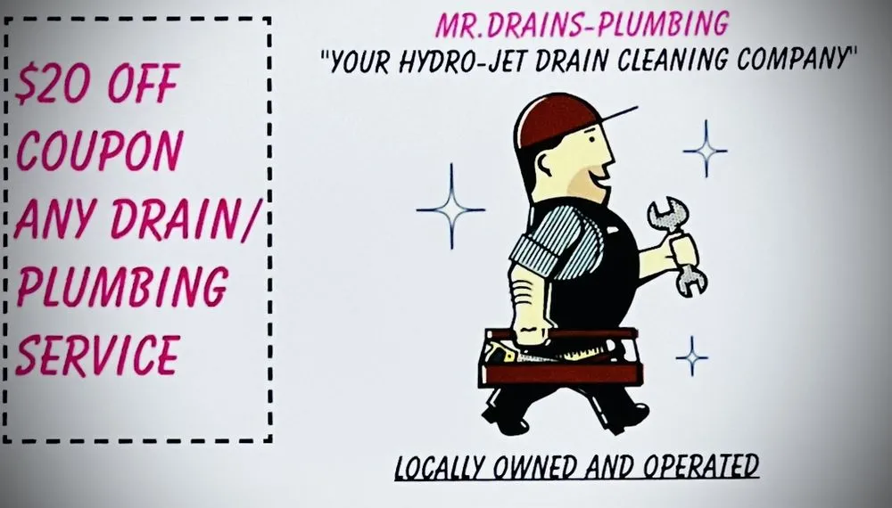 Slide of MR Drains Plumbing