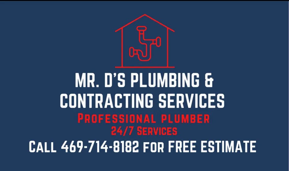 Slide of Mr. D's Plumbing and Contracting Services