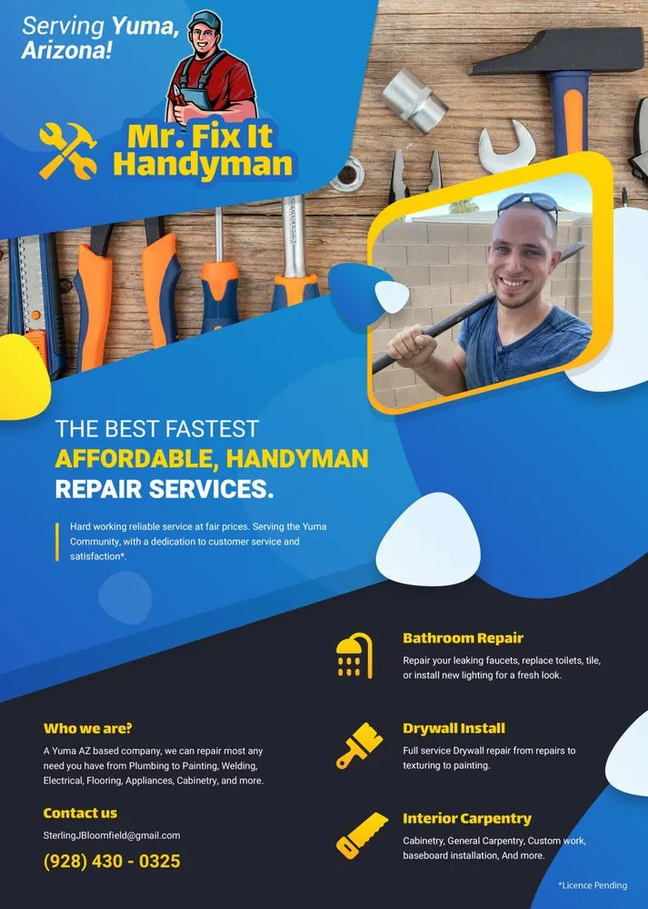 Slide of Mr Fix It Handyman