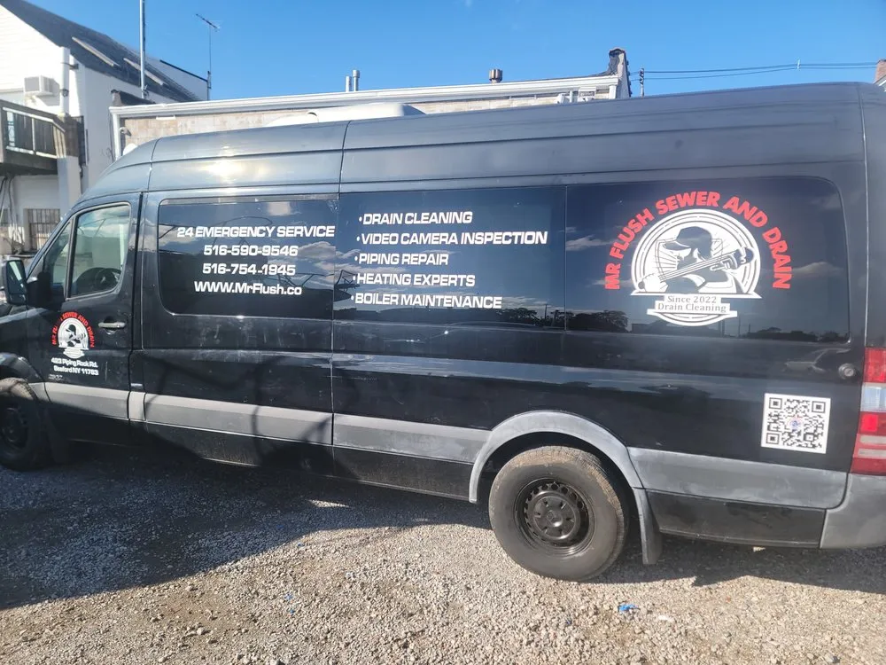 Slide of Mr Flush sewer and drain