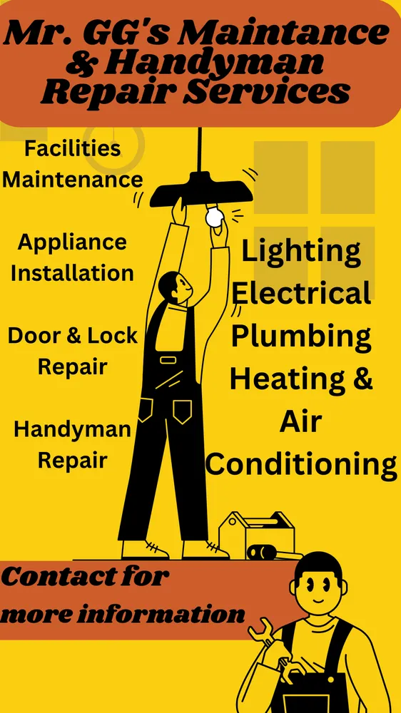 Slide of Mr GG's Maintenance & Handyman Repair Services