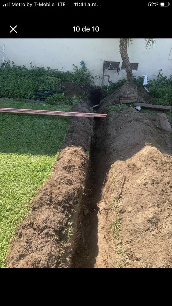 Slide of Mr Gonzalez plumbing