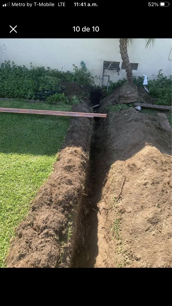 Slide of Mr Gonzalez plumbing