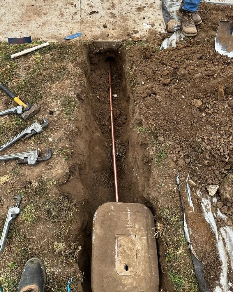 Slide of Mr Gonzalez plumbing