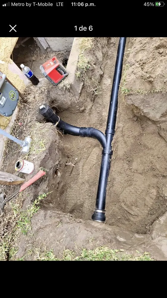 Slide of Mr Gonzalez plumbing