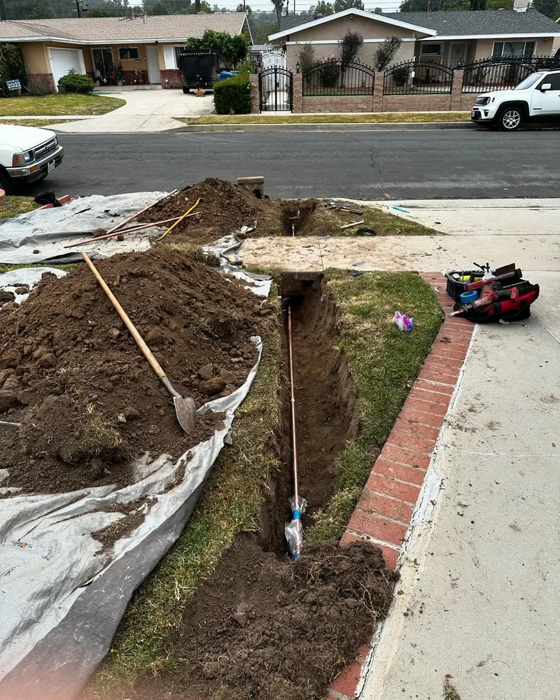 Slide of Mr Gonzalez plumbing