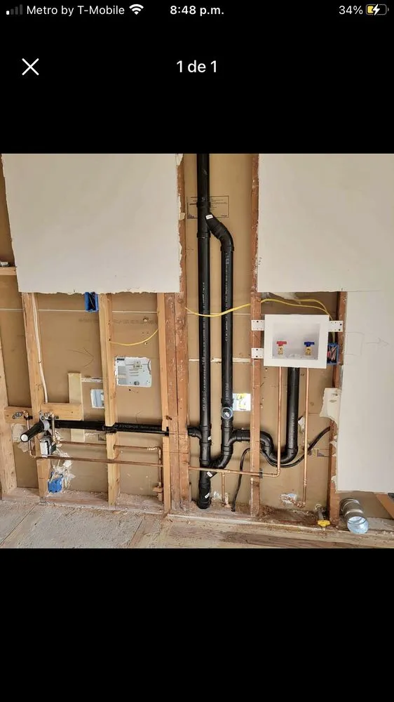 Slide of Mr Gonzalez plumbing