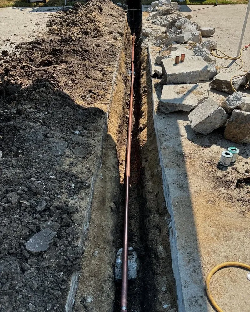 Slide of Mr Gonzalez plumbing