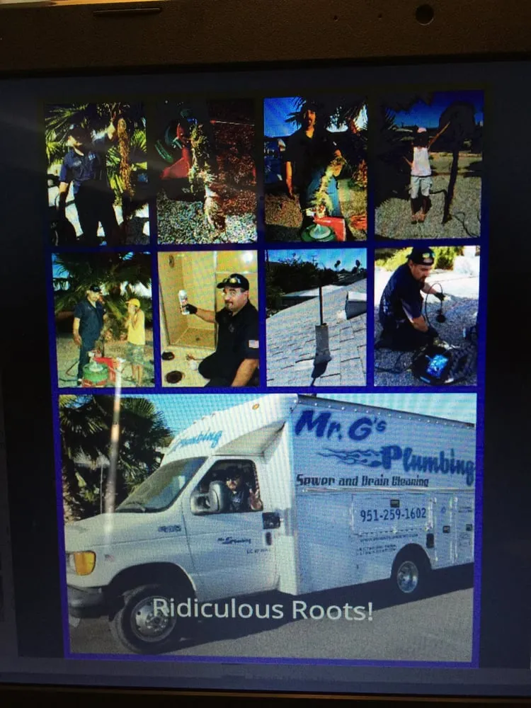 Slide of Mr G's Plumbing