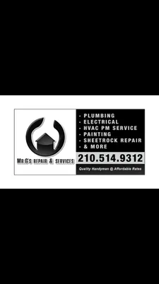 Mr G's Repair and Service Logo
