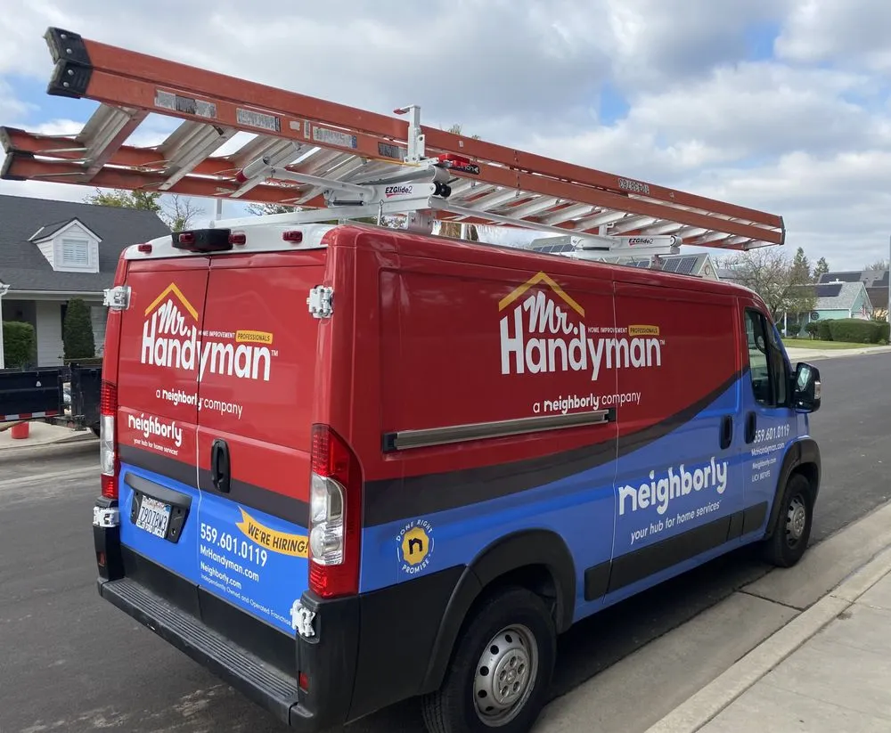 Slide of Mr. Handyman serving Fresno and Clovis