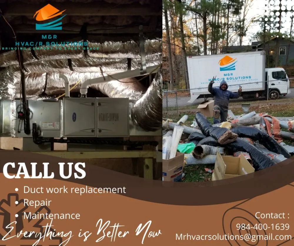 Slide of M&R HVACR Solutions