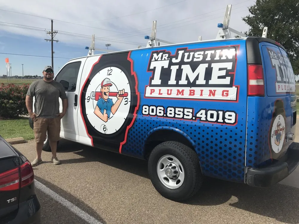 Slide of Mr Justin Time Plumbing