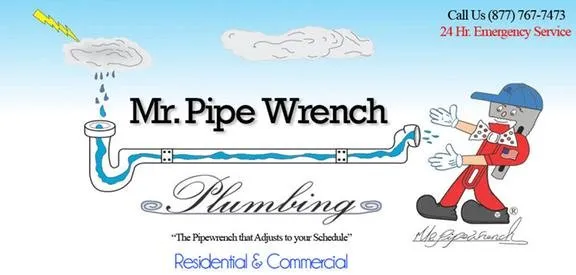 Slide of Mr. Pipe Wrench Plumbing