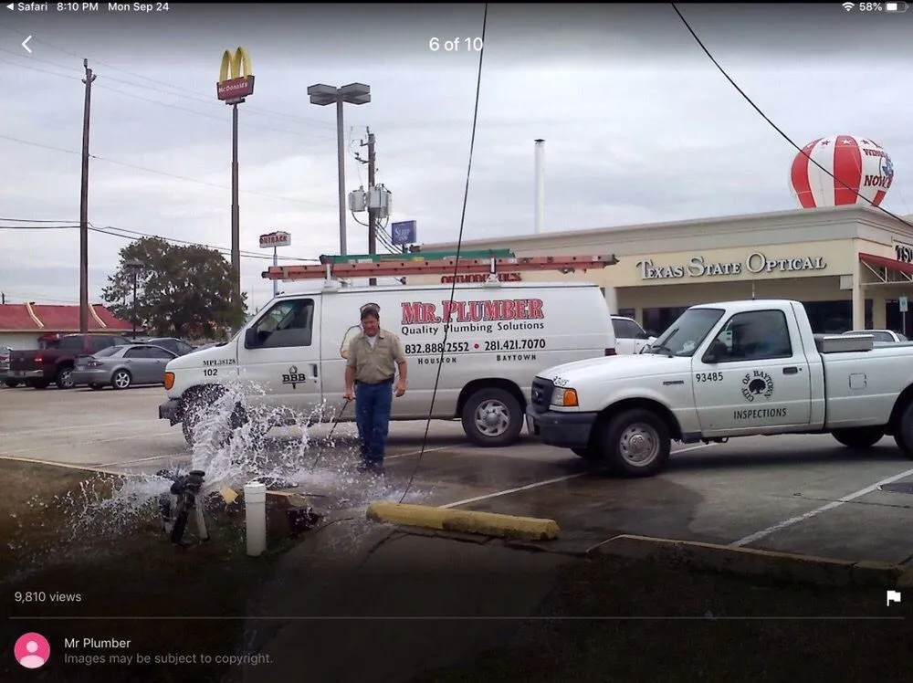 Slide of Mr. Plumber