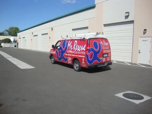 Mr Rescue Plumbing & Drain Cleaning Logo