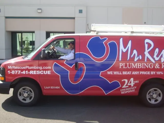 Slide of Mr. Rescue Plumbing & Drain cleaning