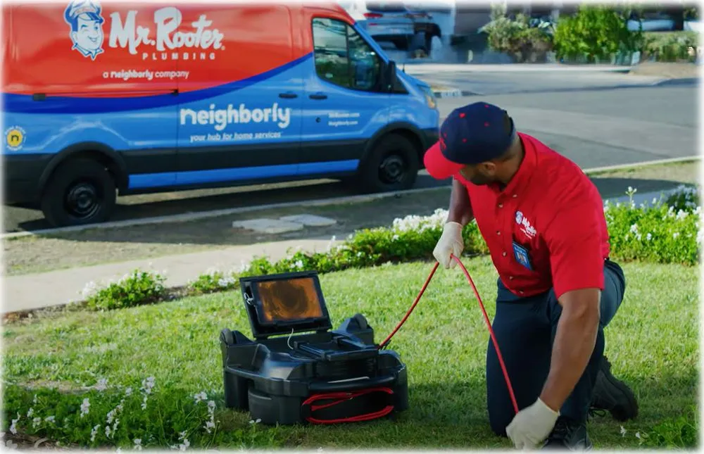 Slide of Mr. Rooter of Hoover