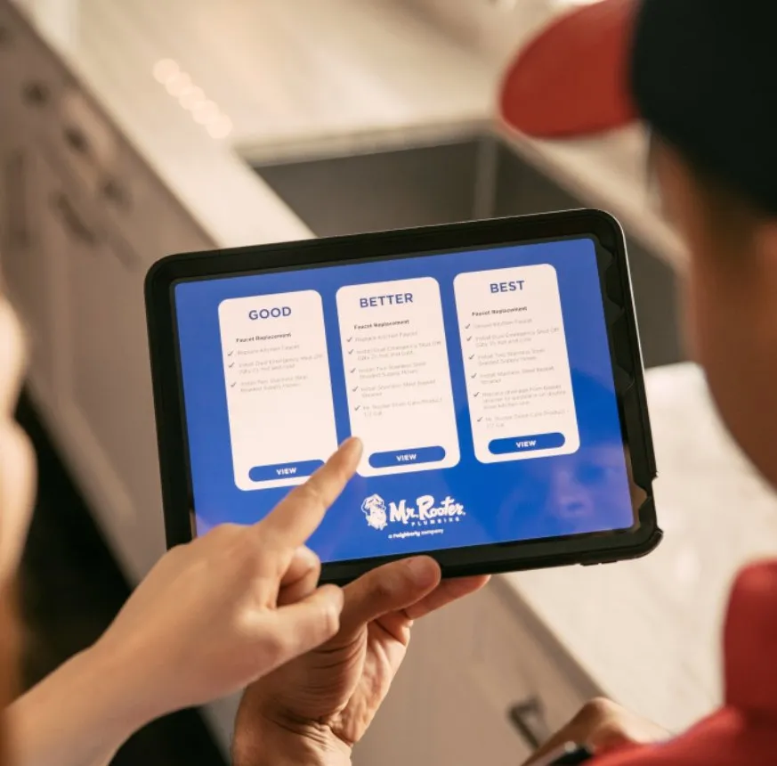 Slide of Mr Rooter Plumbing