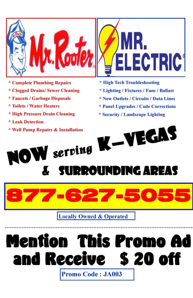 Slide of Mr Rooter Plumbing