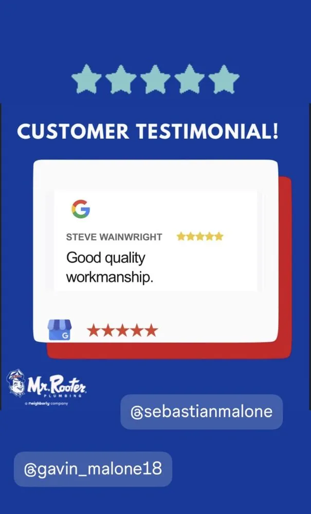 Slide of Mr. Rooter Plumbing of Frisco